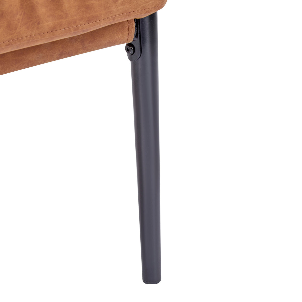 27.56' Modern Accent Chair with Plush Cushions, Minimalist Metal Frame, and Wooden Armrest Design – Perfect for Cozy Living Room, Bedroom, or Office Seating