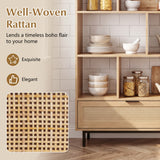 6-Tier Tall Wooden Bookcase with 8 Open Cubes