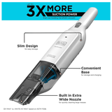 Black & Decker Dustbuster Advanced Clean Handheld Cordless Vacuum with Base