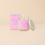 Candle Jar w/Lid - Yippie