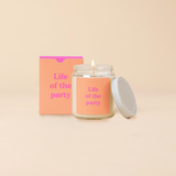 Candle Jar w/Lid - Yippie