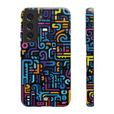 NEON GLYPHS | Tough Phone Case