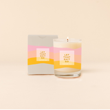 Candle Rocks Glass - Good Vibes Only