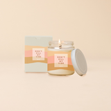 Candle Jars w/Lid - Good Vibes Only