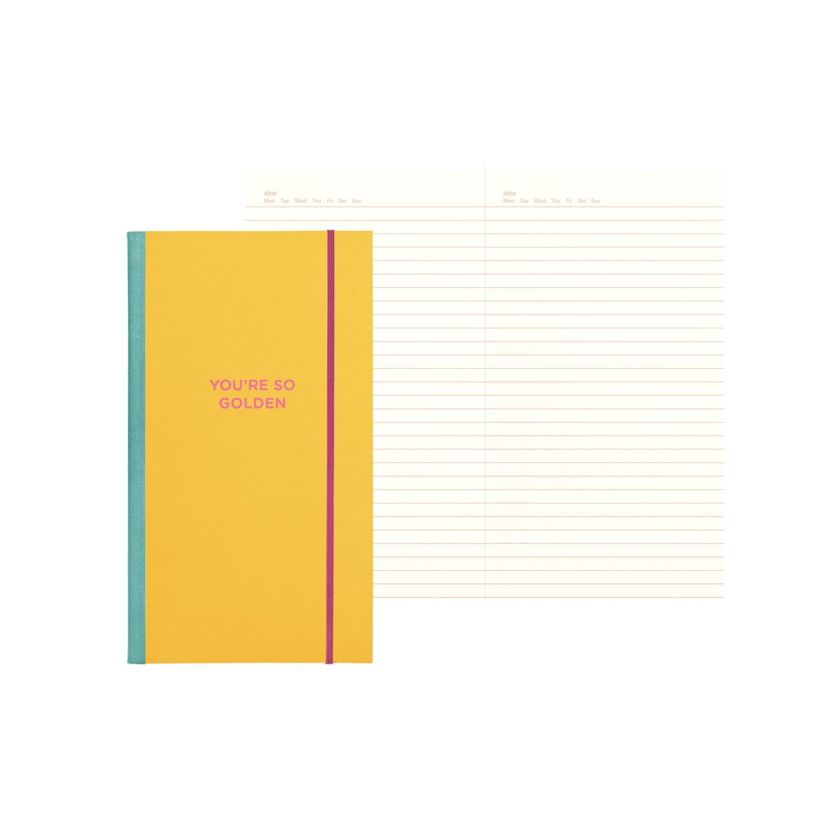 You're So Golden Skinny Notebook