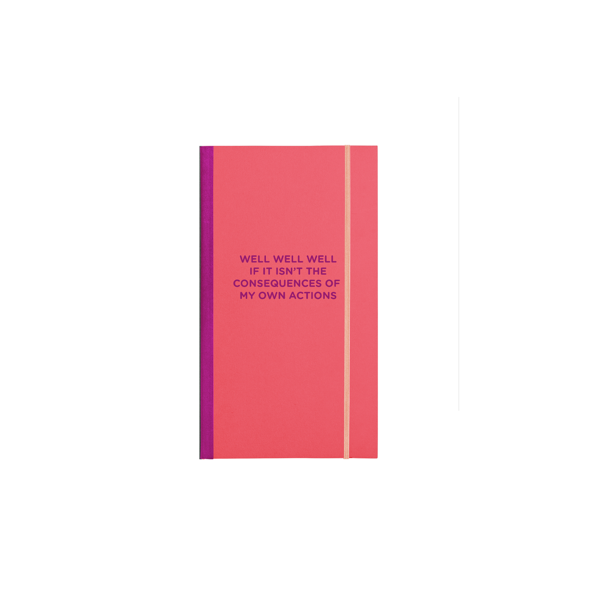 Well Well Well Skinny Notebook