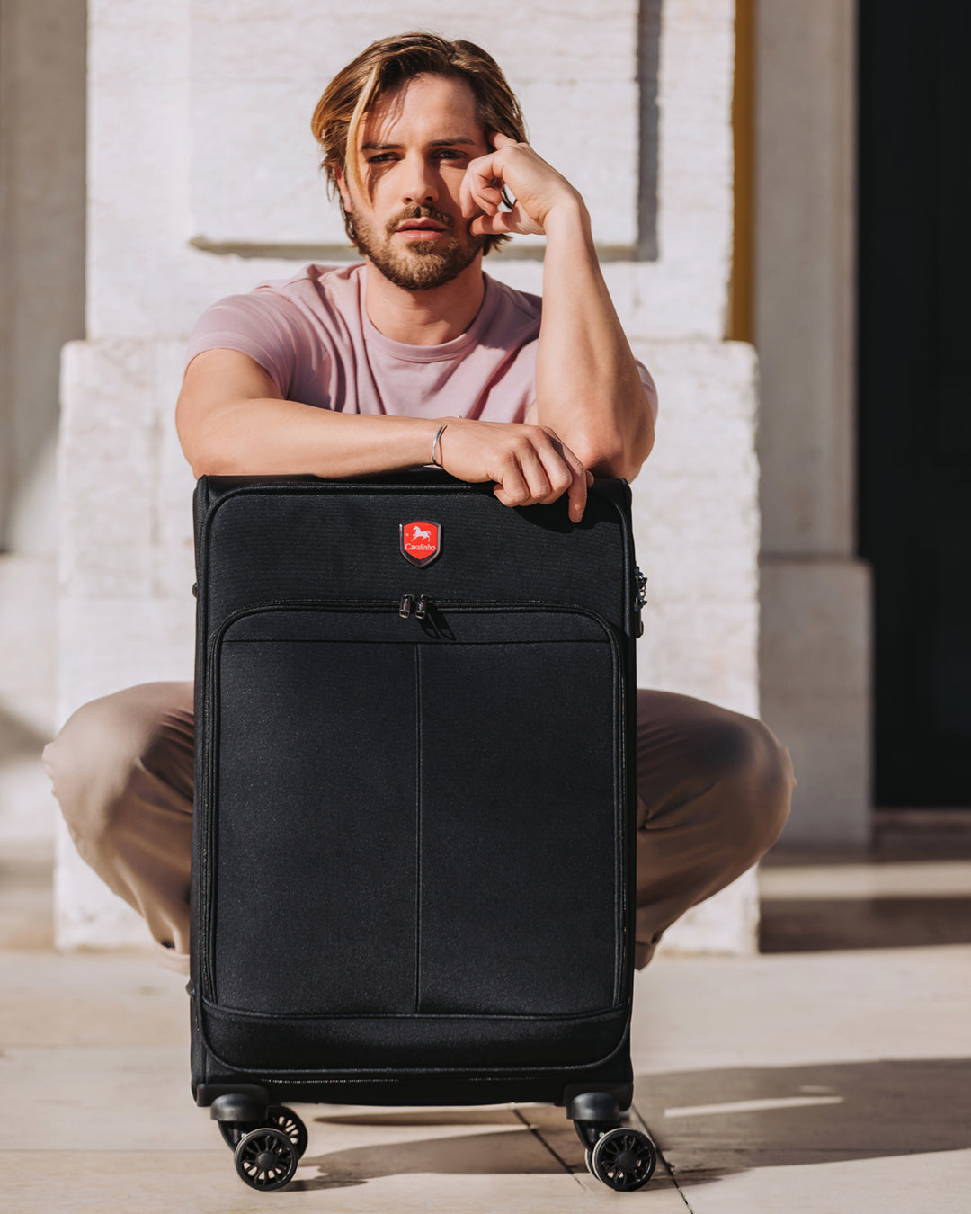 Gold Travel Check-in Softside Luggage (24" or 28")