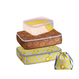Cool Funky Daisy Packing Cube Set