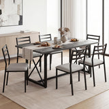 Conference Table with Power Outlets Seats 6-8 People for Office