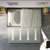 Twin Size Wooden Slat Trundle Platform