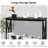 2-Tier Console X-Design Sofa Side Accent Table