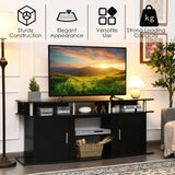 63 Inch TV Entertainment Console Center with 2 Cabinets