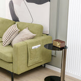 1/2/3/4-Seat Convertible Sectional Sofa with Reversible Ottoman-3