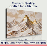 Golden Peaks Wall Art