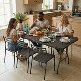 Plastic Fold-in-Half Camping Table