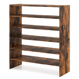 6-tier Shoe Rack with Anti-tipping Device for Entryway