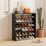6-tier Shoe Rack with Anti-tipping Device for Entryway
