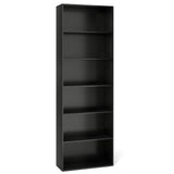 6-Tier Bookcase with 6 Open Shelves and Anti-Toppling Kits