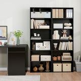 6-Tier Bookcase with 6 Open Shelves and Anti-Toppling Kits
