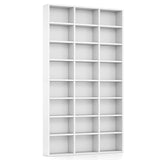 70 Inch Tall Bookshelf 24 Cube Storage Organizer with Adjustable Shelves