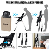 4-in-1 High Chair-Booster Seat with Adjustable Height and Recline