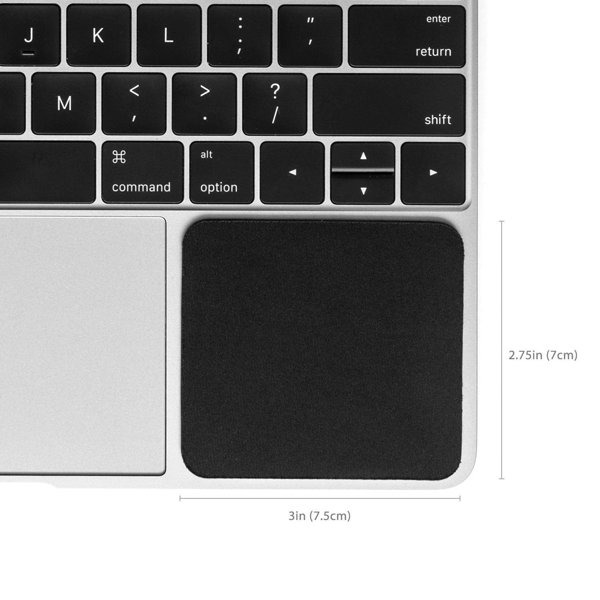Grifiti Slim Palm Pads Wrist Rests on MacBooks Laptops and Notebooks
