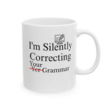 Funny Coffee Mug, Gift for Friends, Humor Ceramic Cup, Best Friend Gift, Quirky Office Mug