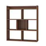 7 Cubes Open-back Bookshelf with Anti-Toppling Devices