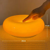 Nordic Modern Donut Wall Lamp Bauhaus Retro Living Room TV Wall Lamp Bedroom Bedside Lamp Atmosphere Wall Light Atmosphere Decor