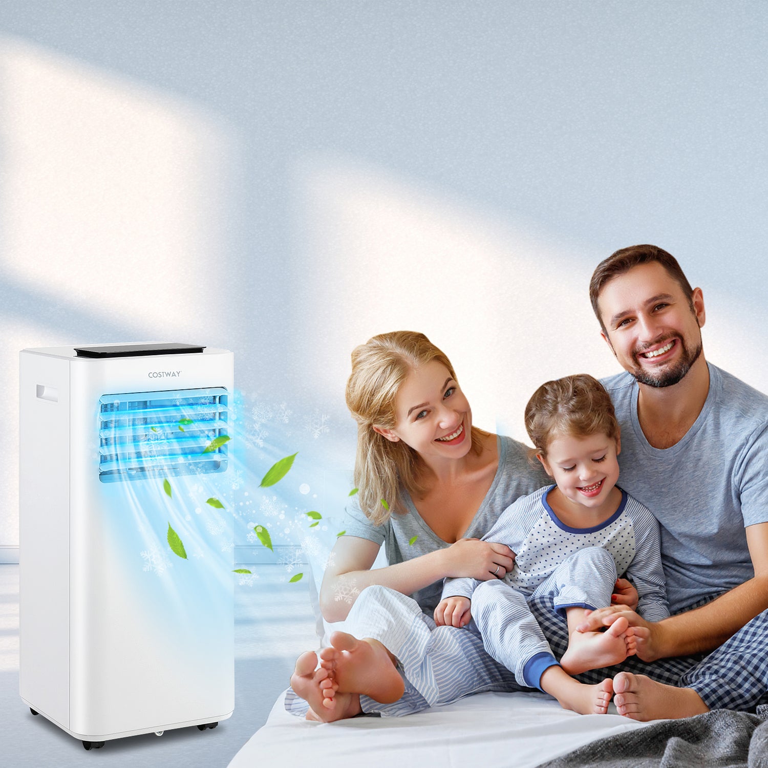 10000 BTU Portable Air Conditioner with Sleep Mode