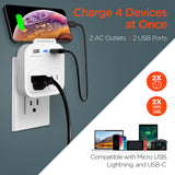 HyperGear Wall Adapter Power Strip White (13623-HYP)
