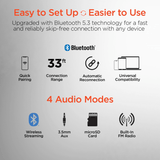 HyperGear Flip 2-in-1 Headphones Plus Speaker