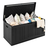 Outdoor Deck Box with Lockable Lid for Garden Tools Cushions