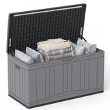 Outdoor Deck Box with Lockable Lid for Garden Tools Cushions