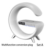 G Shaped LED Lamp with Bluetooth Speaker