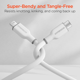 HyperGear Flexi PRO USB-C to Lightning Cable 6ft