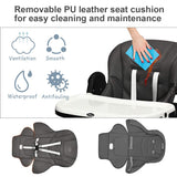 Foldable High chair with Multiple Adjustable Backrest