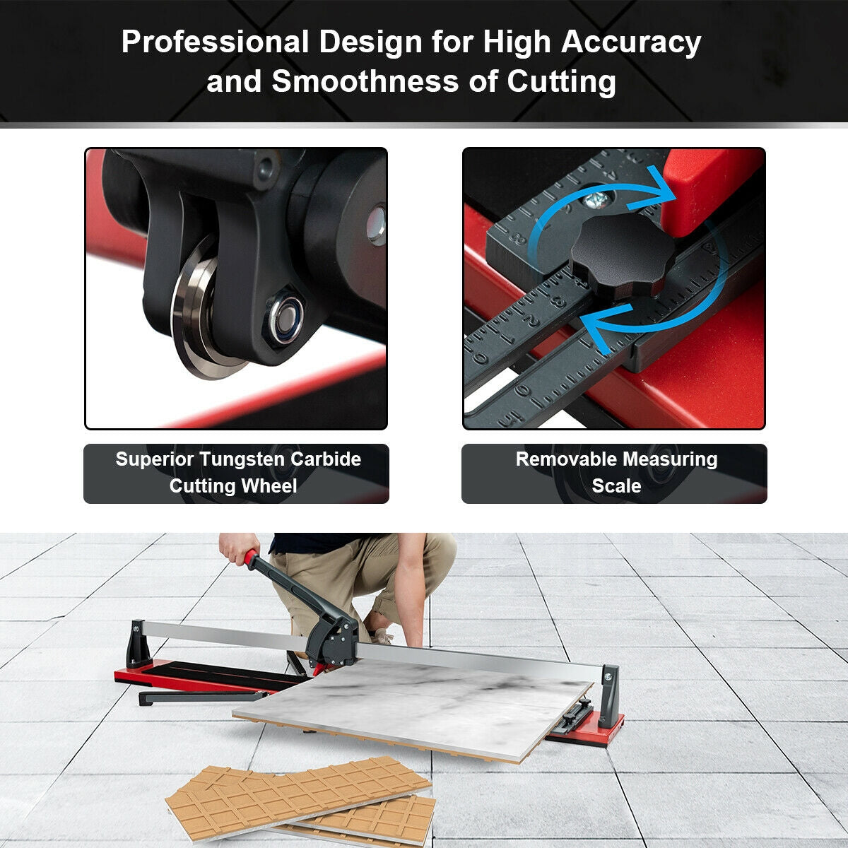 48 Inch Manual Tile Cutter Porcelain Cutter Machine