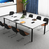 8 FT Conference Room Table Large Meeting Table Seats up to 10 People