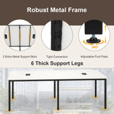 8 FT Conference Room Table Large Meeting Table Seats up to 10 People