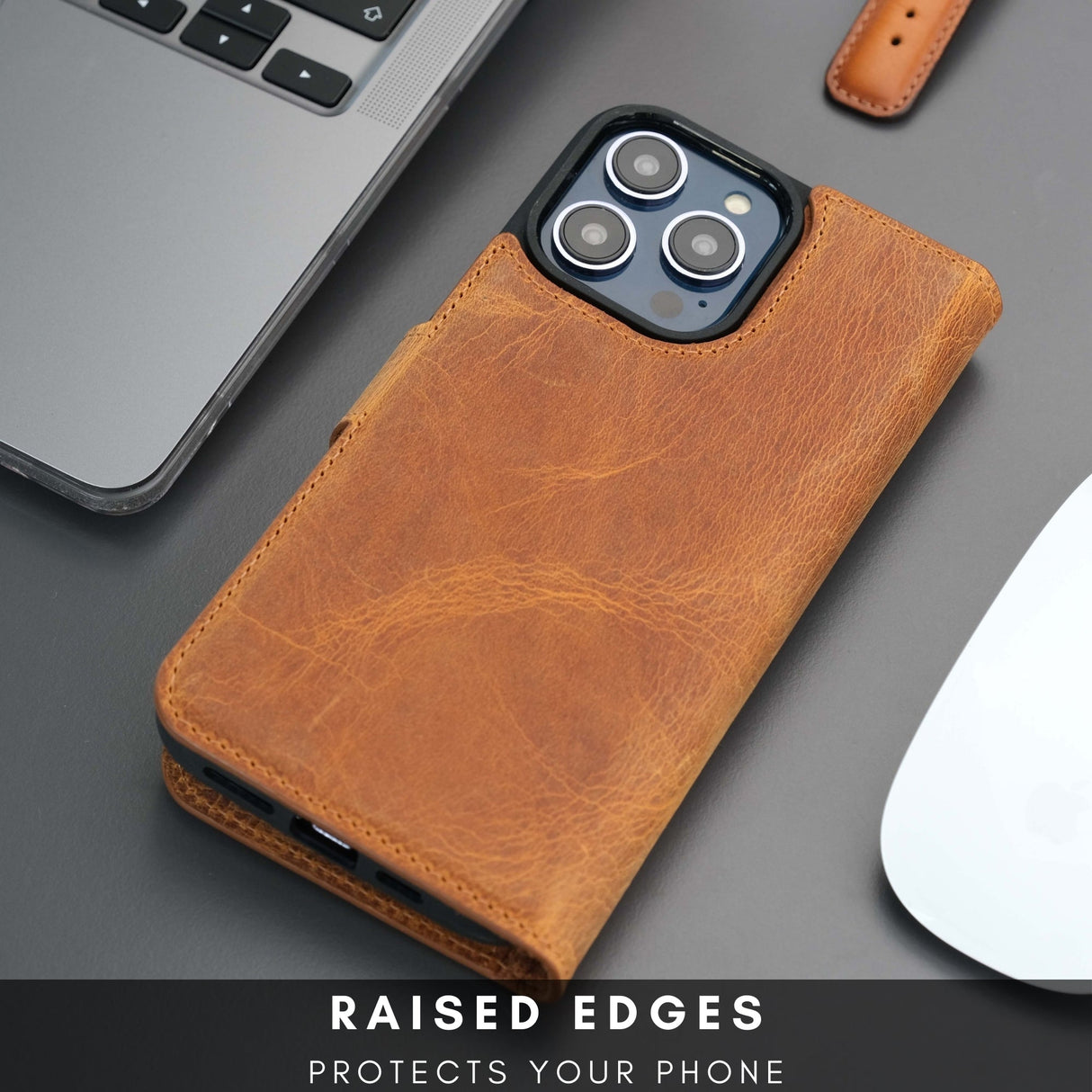 Casper Leather iPhone 14 Pro Max Wallet Case | MagSafe