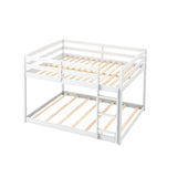Full Over Full Bunk Bed Low-to-ground Bunk Bed