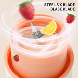 Electric USB Juicer Fruit Blender and Squeezer Machine