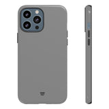 SOLID GRAY | Tough Phone Case