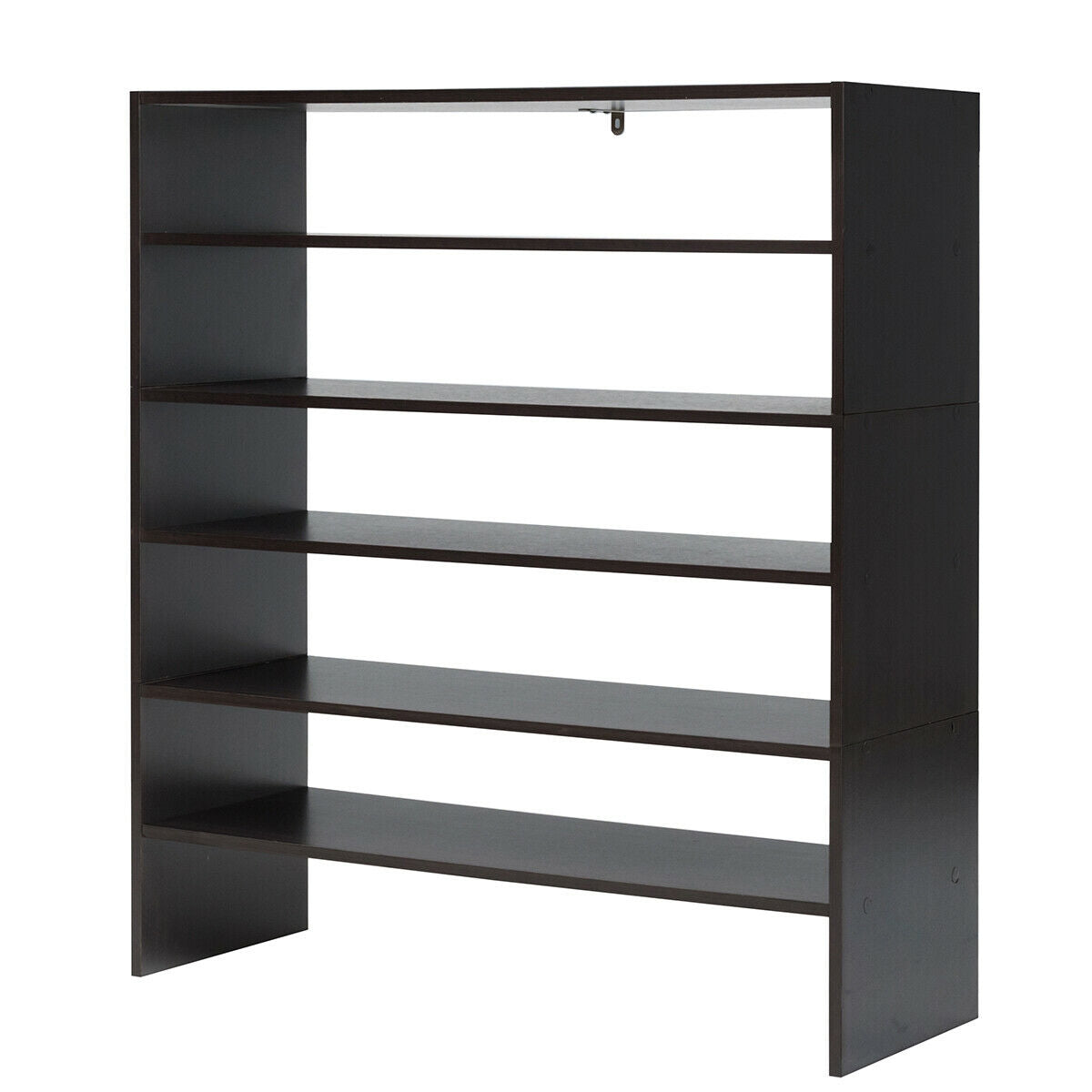 3 Pieces 31-Inch Stackable Multi-Shape Shoe Rack