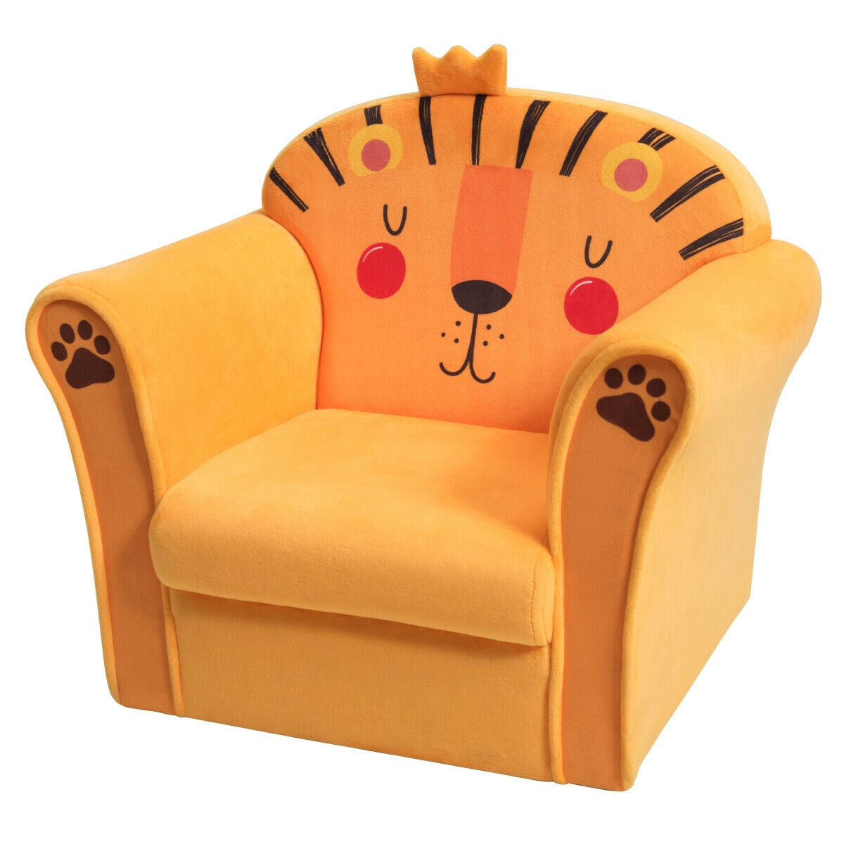 Kids Astronaut Armrest Upholstered Couch