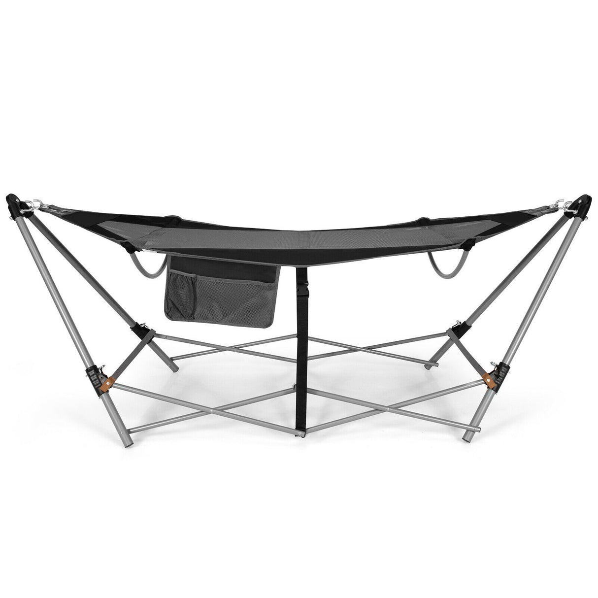 Portable Folding Hammock with Hammock Stand-Black