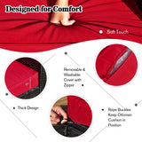 9 Piece Weatherproof Rattan Patio Conversation Set with 30 Inches Propane Fire Pit Table and Dust Covers