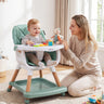 9-in-1 Convertible High Chair for Babies and Toddlers with Seat Cushion