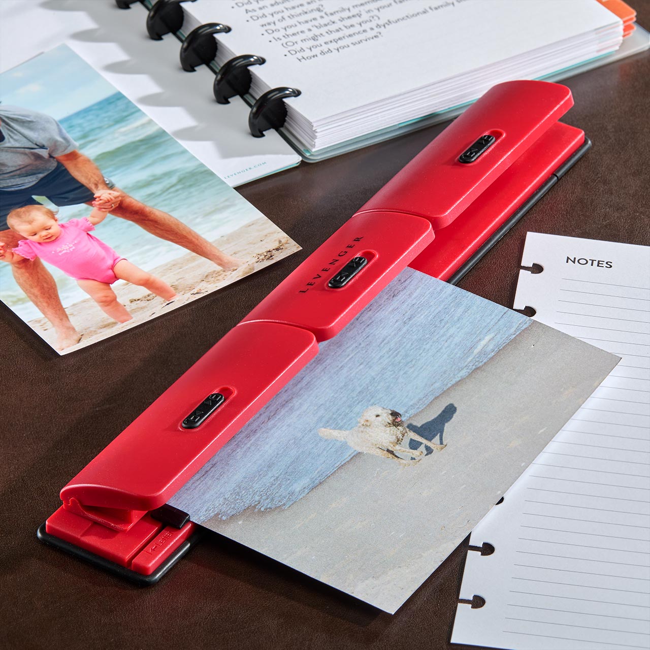 Circa 1-2-3 Portable Discbound Notebook Punch